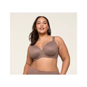 Lane Bryant Cacique Modern Luxe Lightly Lined Balconette Bra 46H
